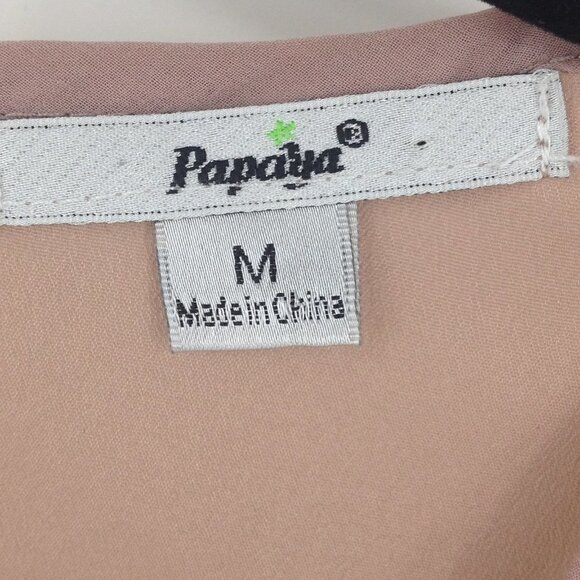 Papaya Tiered Ruffle Sleeveless Blouse Top - Picture 7 of 10